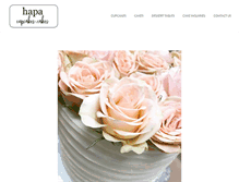 Tablet Screenshot of hapacupcakes.com